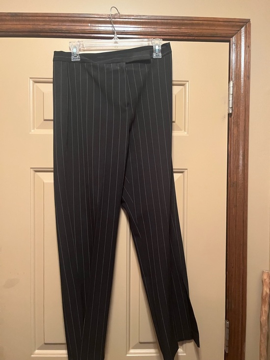 herman geist Pants - Herman Geist Women's Black Pinstripe Dress Pants